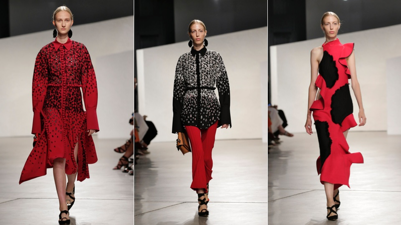 Illustration for article titled NYFW: Proenza Schouler Shows Super-Feminine Dots & Ruffles That Do Not Suck